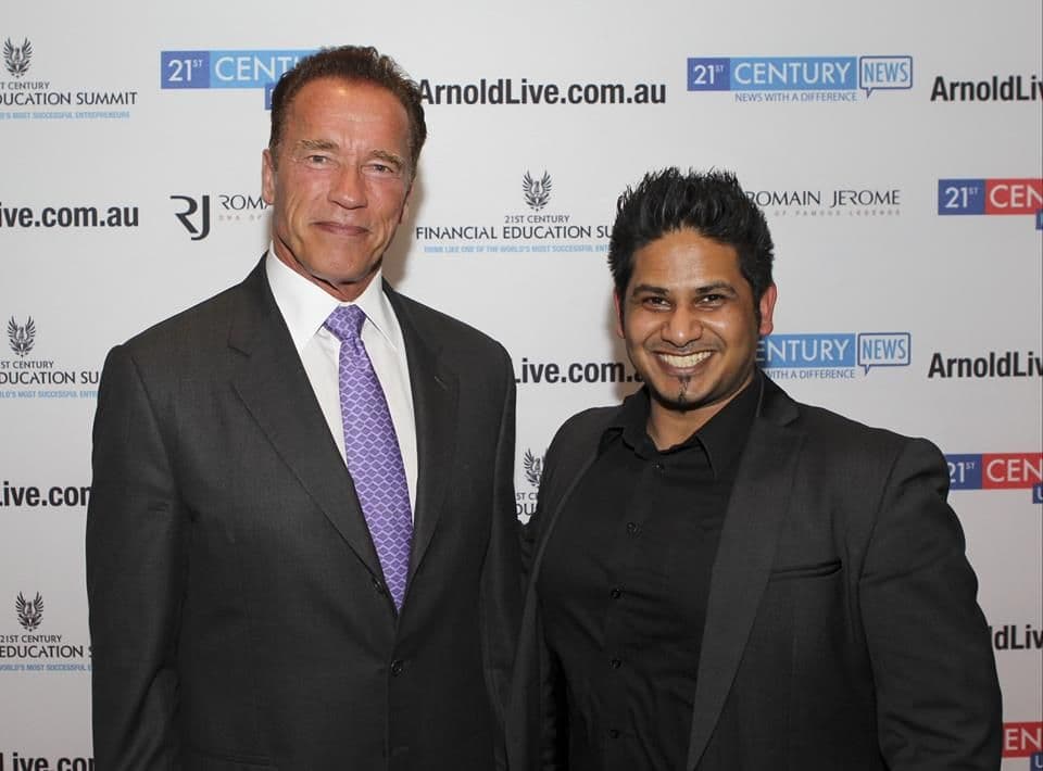 Goro Gupta at industry event